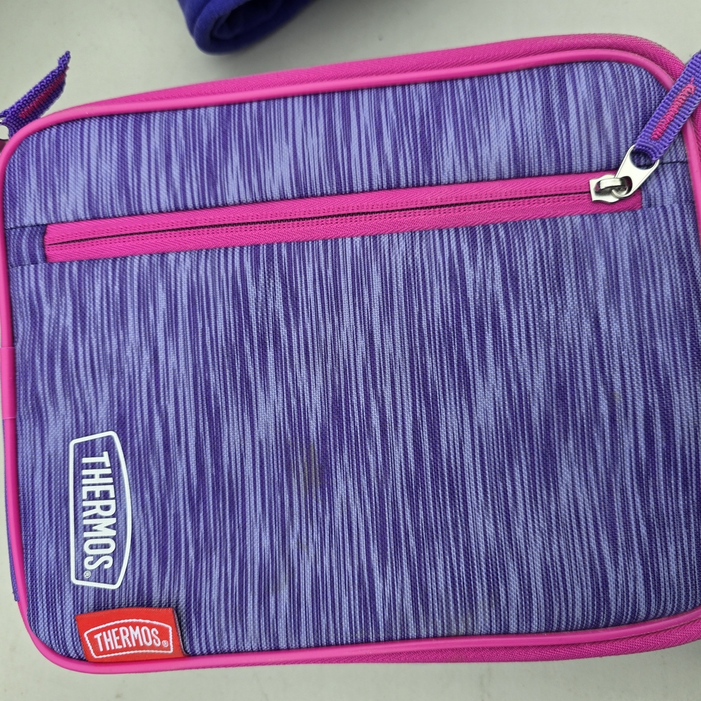 Thermos Purple and Pink Lunch Bag